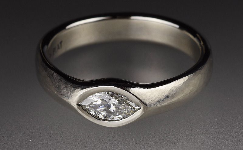 Platinum and Diamond ring 1162