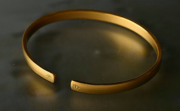 24ct Gold Cuff Bracelet