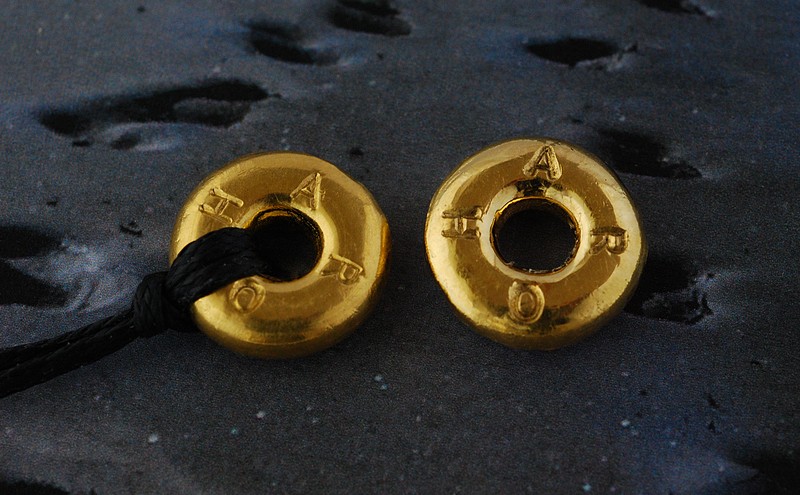 24ct Gold AROHA Pendant