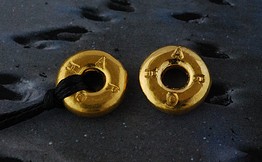 24ct Gold AROHA Pendant